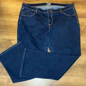 Nice Old Navy The Flirt Women’s 18 Regular Dark Wash Bootcut Jeans
